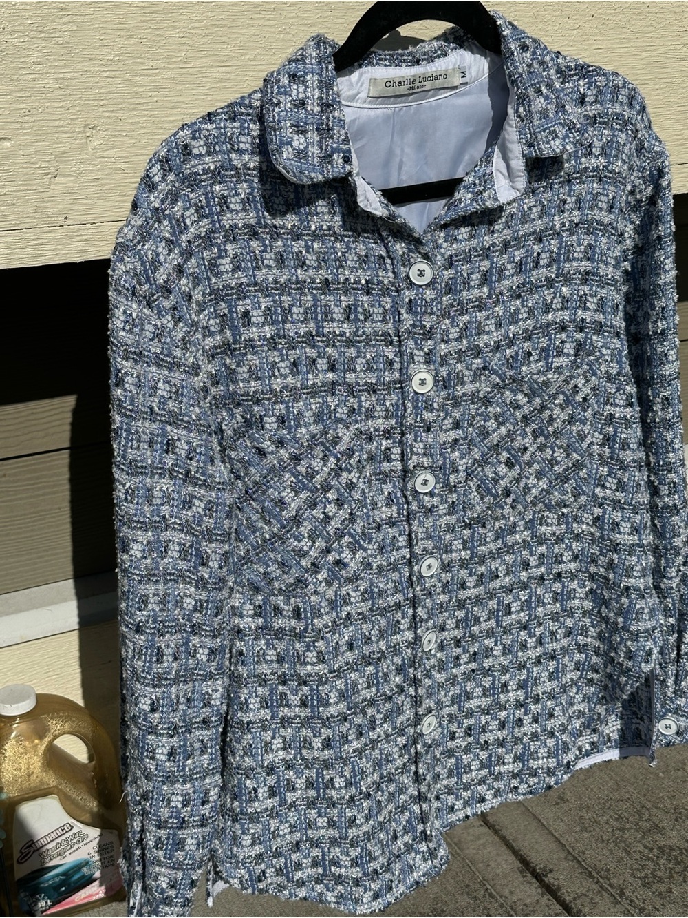 Charlie Luciano Milano Tweed Jacket